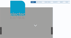 Desktop Screenshot of electecelectrical.co.uk